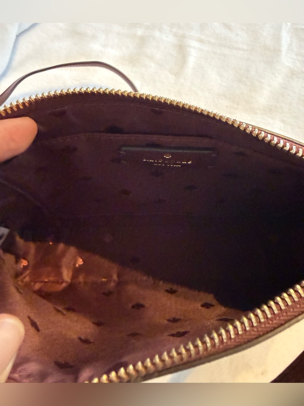 Kate Spade New York Cherrywood Glitter Crossbody Bag - Picture 8 of 9